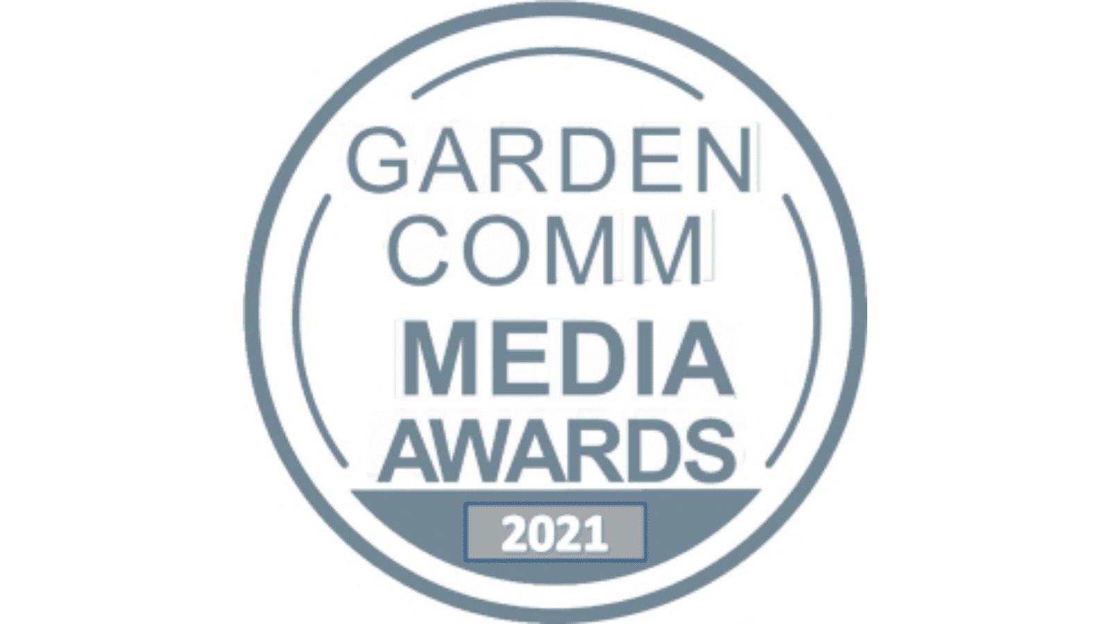 logo for 2021 Silver Award GardenComm