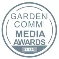 Logo for GardenComm 2021 Silver Award